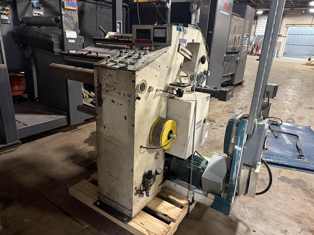 Used 32" WIDE STANFORD MAN ROLAND MODEL 152 FW DOCTOR REWINDER