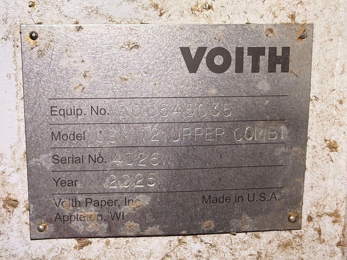 Used VOITH MODEL CSM12 COMBISORTER MANUFACTURED 2025