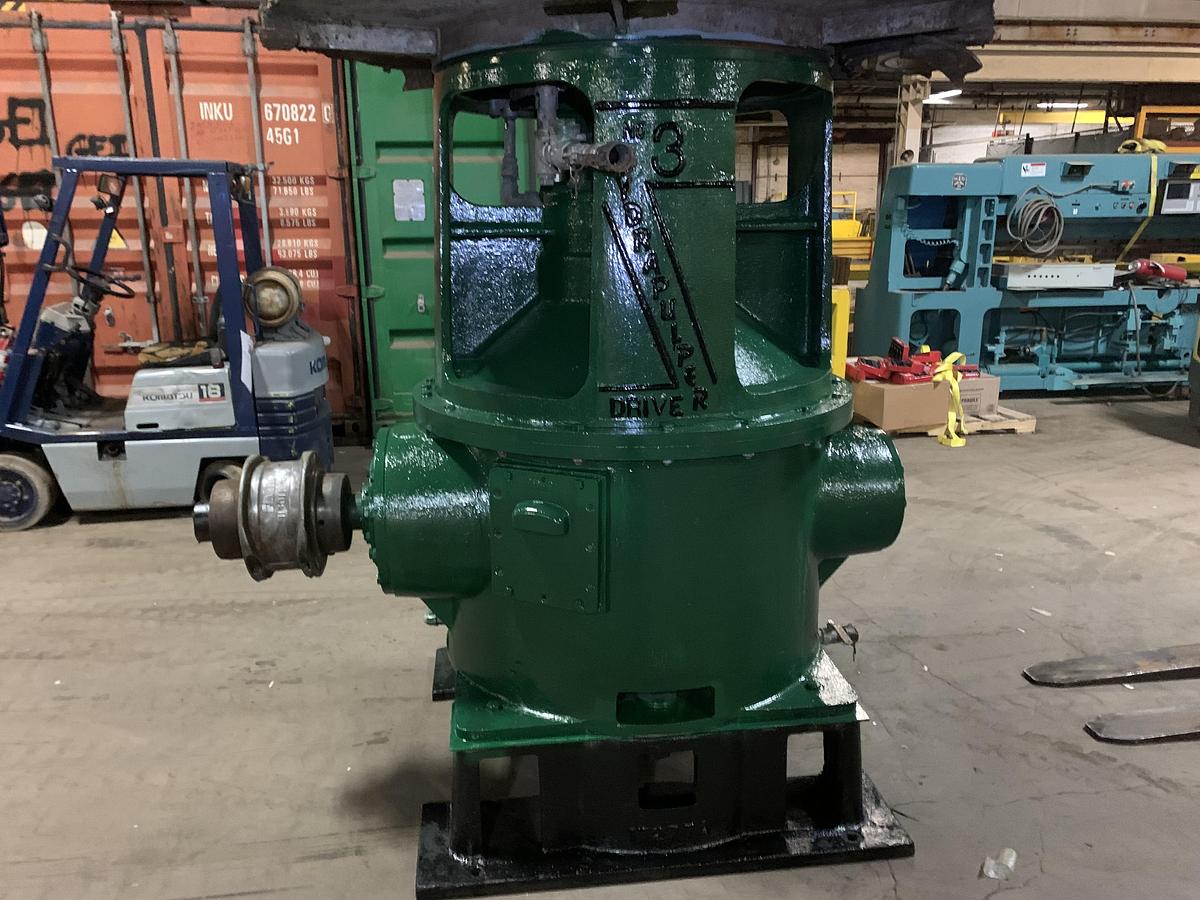 Used MARTCO HYDRAPULPER GEARBOX SIZE 3 4:0:1 RATIO
