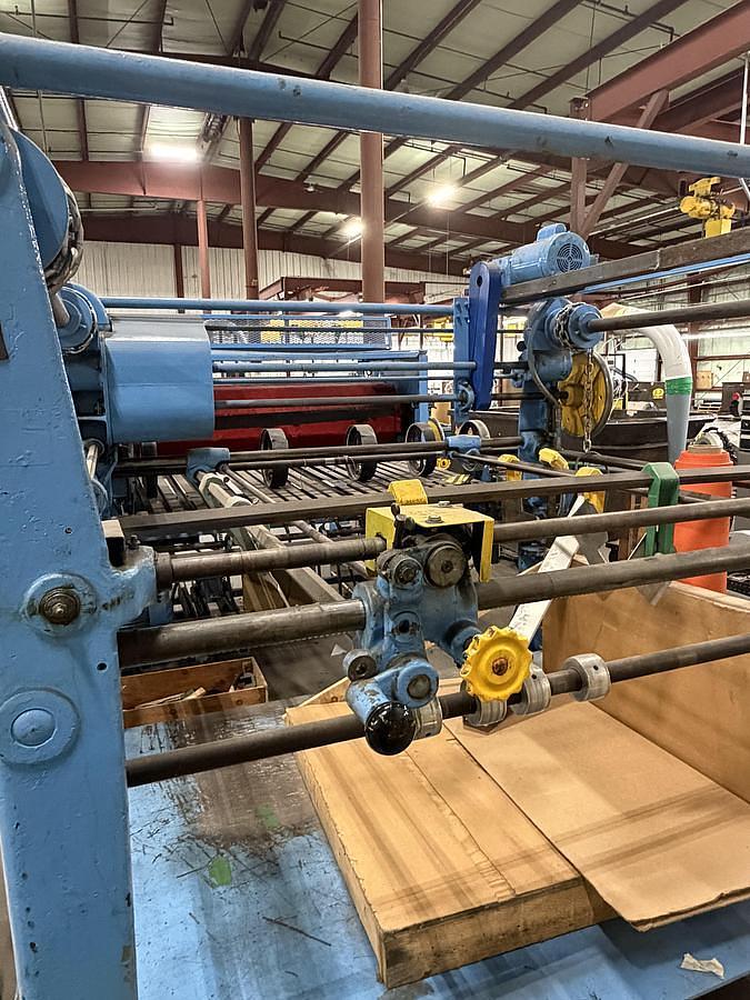 Used 62" WIDE BECK SINGLE ROTARY SHEETER - UPDATED DRIVE