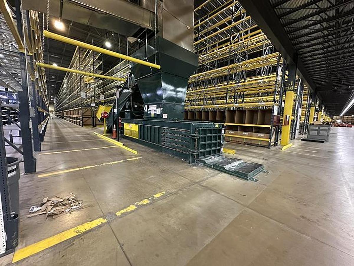 Used 2006 INTERNATIONAL BALER CORPORATION NA-1295-48 HORIZONTAL CLOSED DOOR BALER