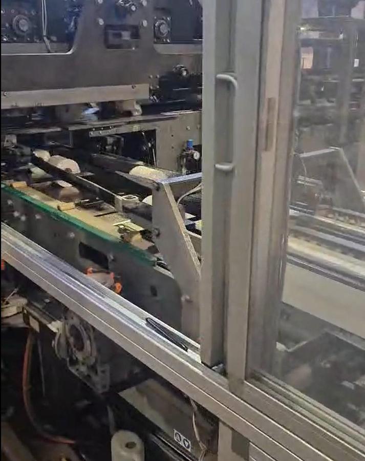 Used TMC MODEL TS300 AUTOMATIC TOILET ROLL WRAPPING MACHINE - REBUILT 2024