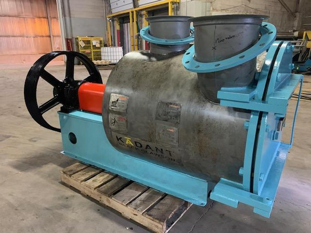 Used FIBERPREP / KADANT MODEL CH-7 HORIZONTAL PRESSURE SCREEN