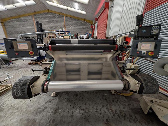 Used 55" WIDE TITAN SR7 DUPLEX SLITTER - TEST RUN INCLUDED