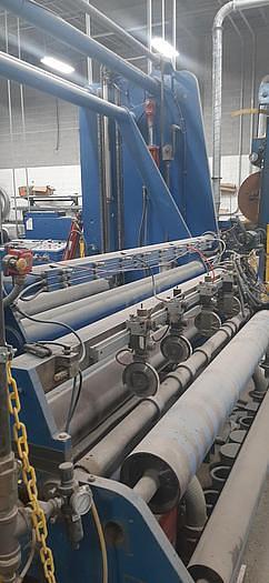 Used 65" WIDE AUSQUIP JS 2000 TWO DRUM WINDER