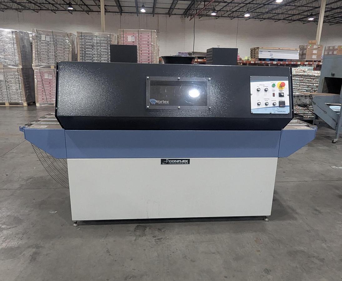 Used CONFLEX VORTEX 72 SHRINK TUNNEL