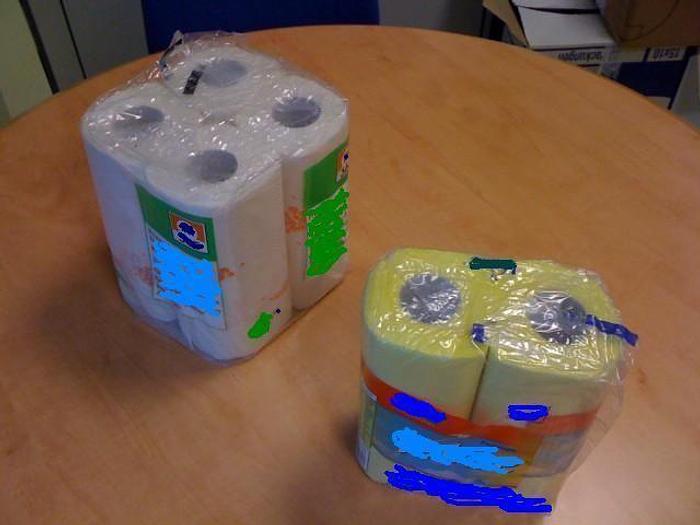 Used 106" (2700MM) PERINI BRAVO KITCHEN TOWEL AND TOILET ROLL LINE