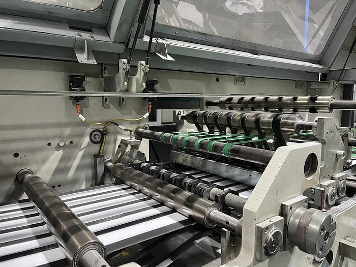 Used BIELOMATIK P22/02 + CSW25/67 FULLY AUTOMATIC CUT SIZE A3-A4 SHEETER