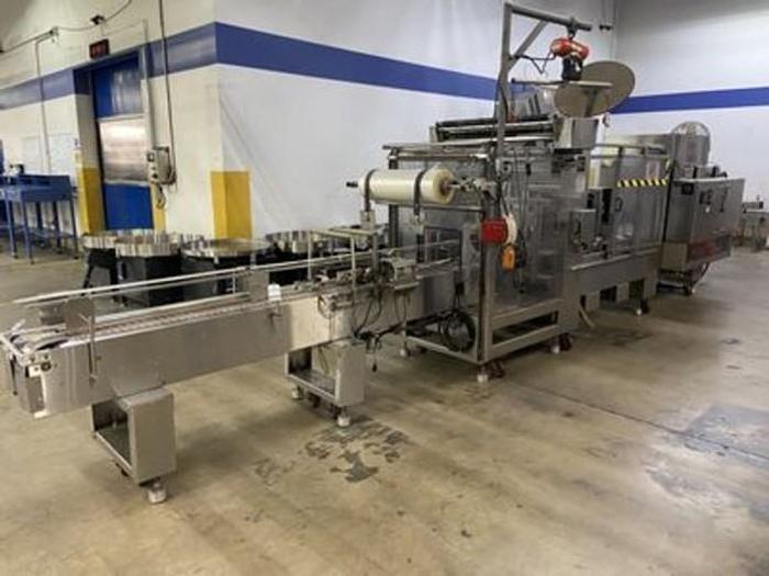 Used POLYPACK # CFH-16-24-32 VL SS HORIZONTAL HIGH SPEED CONTINUOUS MOTION SHRINK WRAPPER/SHRINK TUNNEL. - PENDING JF
