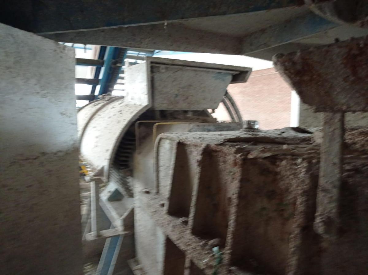 Used LAMORT PULPER WITH GEARBOX 