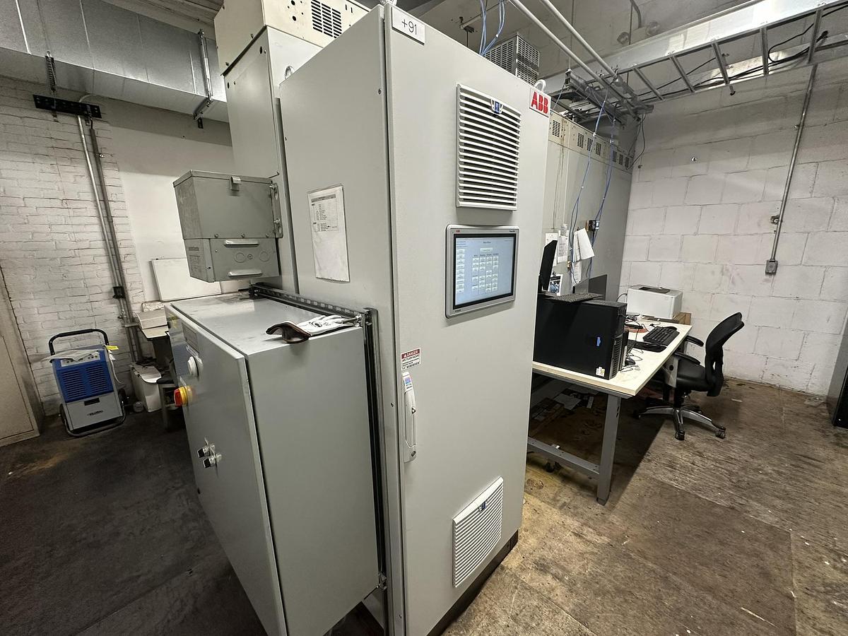 Used 110" (2.8M) VOITH FOURDRINIER PAPER MACHINE WITH DUOFORMER D SHOE PRESS SECTION MANUFACTURED 2002