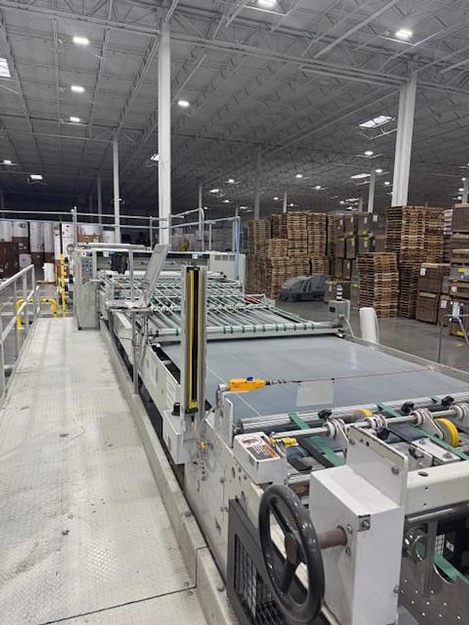 Used 67" BW PAPERSYSTEMS / MARWUIP HAWK DUAL ROTARY SHEETER - MFG 2018