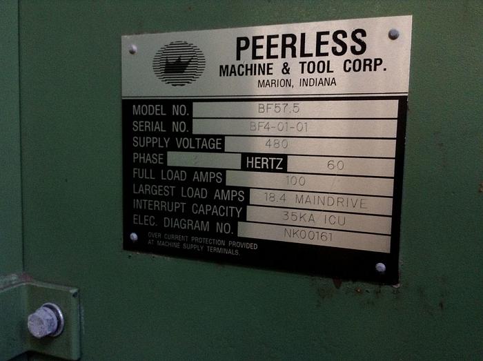 Used PEERLESS BLANK FED PLATE & TRAY FORMING LINE FOR FOOD TRAYS AND OTHER