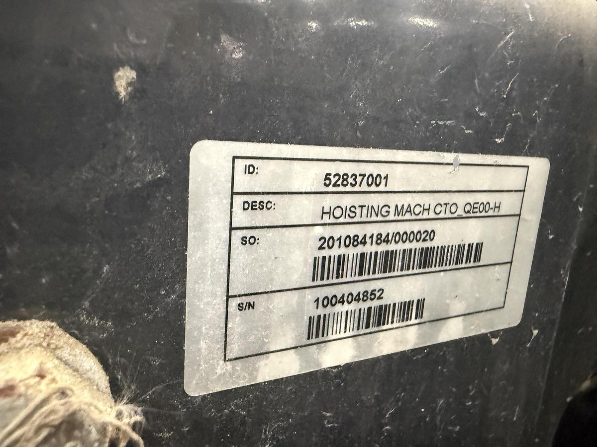 Used KONECRANES 25 TON CAPACITY ELECTRIC HOIST WITH TROLLEY 575V 60HZ BUILT 2019