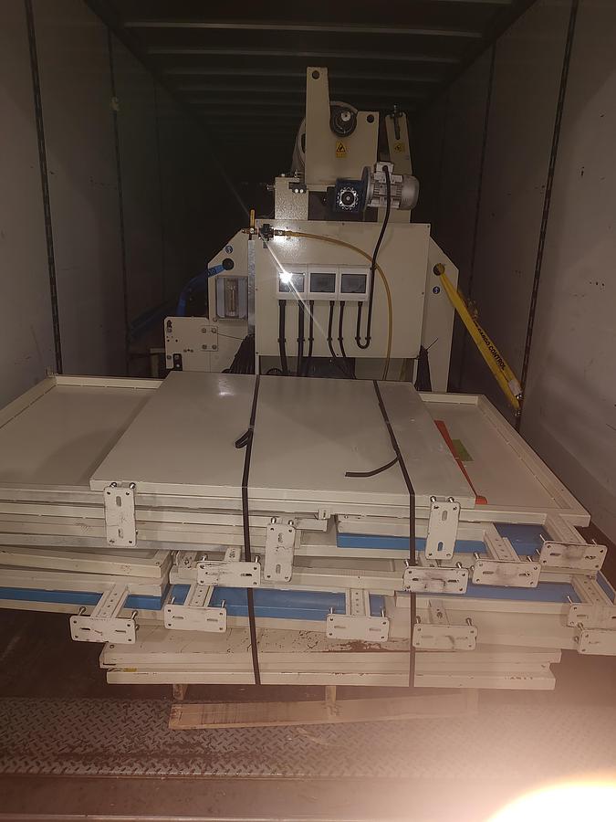 Used BAOSUO MODEL PF-EA-2900 112" WIDE SLITTER REWINDER