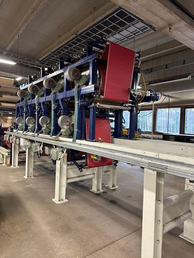 Used 17.7" (450MM) WIDE LAB PAPER MACHINE 