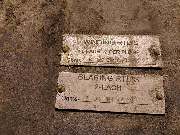 Used  SIEMENS-ALLIS 700 HP MOTOR 1155 RPM