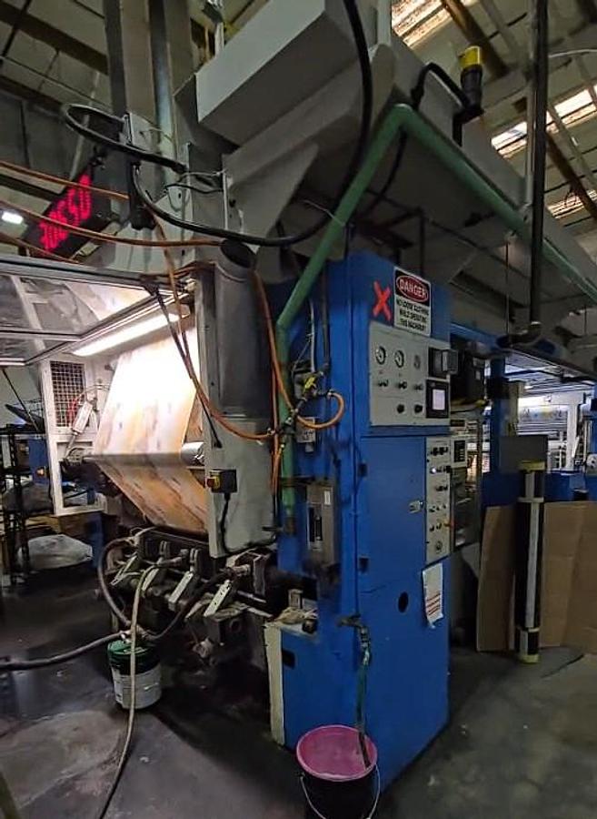 Used 52" UTECO SOLVENTLESS LAMINATOR HOIZON 130 - UPDATED IN 2022