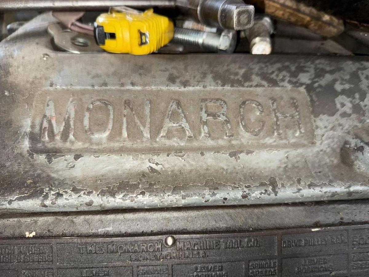 Used MONARCH ENGINE LATHE WITH TOOLING