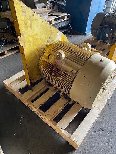 Used GL&V MODEL M-32 HORIZONTAL PRESSURE SCREEN WITH MOTOR