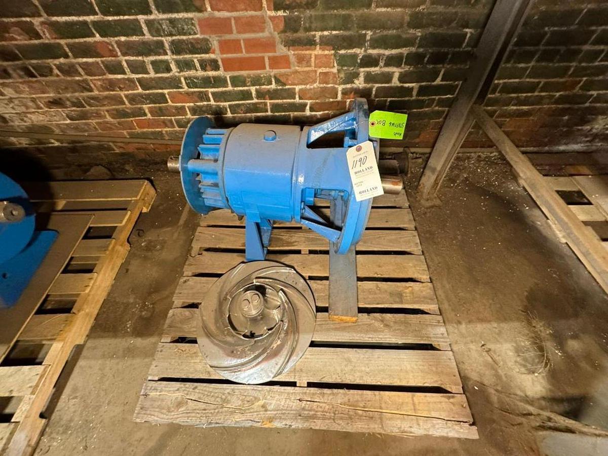 Used POWER END PULLOUT PUMP PART 316 STAINLESS STEEL