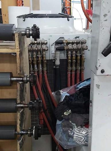 Used MARK ANDY 10 COLOR PRESS WITH DIE CUTTING MODEL 2200-13H