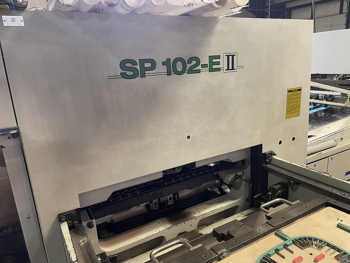 Used BOBST MODEL SP-102E-II AUTOPLATEN DIE CUTTER 