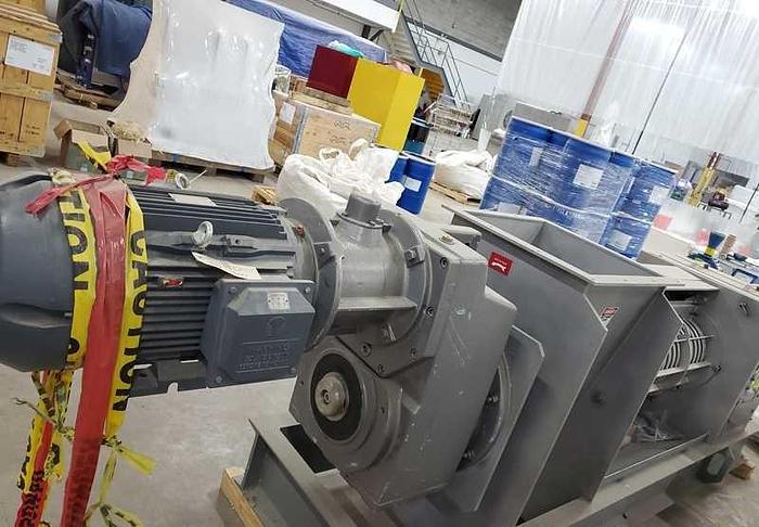 Used VINCENT CP-12 SCREW PRESS 10-20 TPD