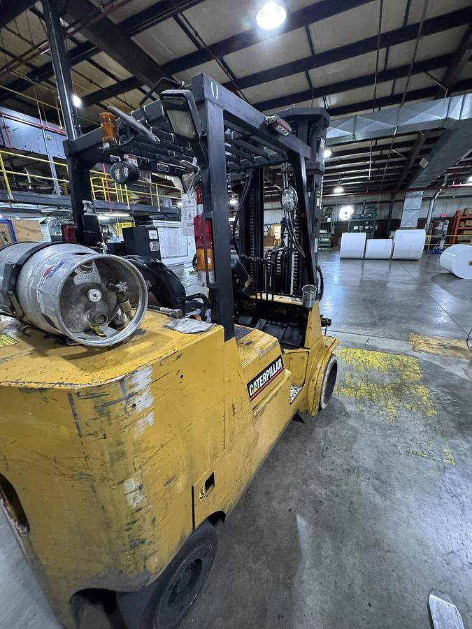 Used CATERPILLAR MODEL GC55KSTR FORKLIFT