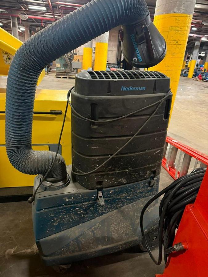Used NEDERMAN FUME EXTRACTION SYSTEM