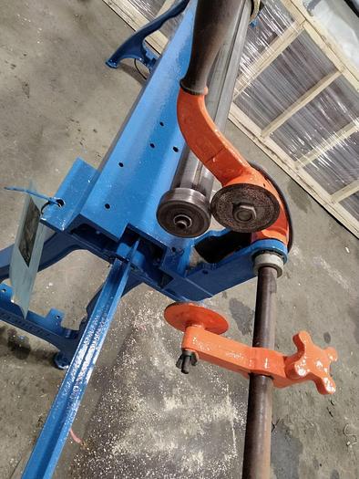 Used 60" WIDE DUSENBERY MANUAL CORE CUTTER FOR 3" CORES