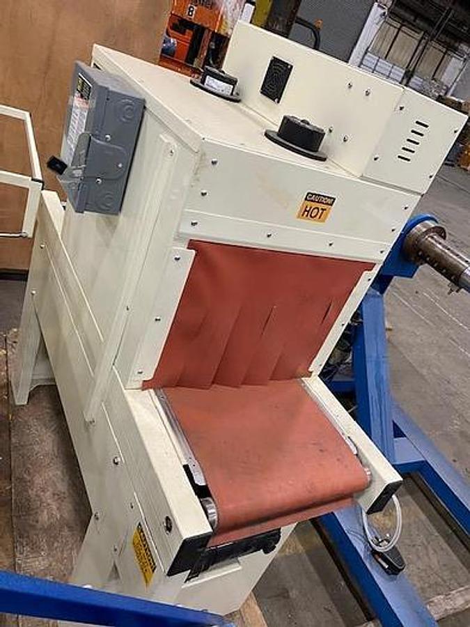 Used PACKALL INC. MODEL L1620D L BAR SEALER WITH PACKALL INC. MODEL T12 X16 - 24BC TUNNEL
