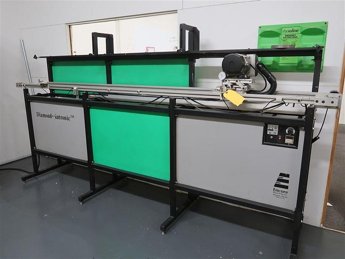 Used ENCORE ENGINEERING, INC. DKTR-196 Diamond-Squeegee Sharpener