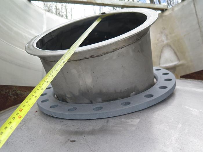 Used FIBERPREP MODEL 15 M CU HELICO PULPER 14' DIA. X 12' HIGH S/S