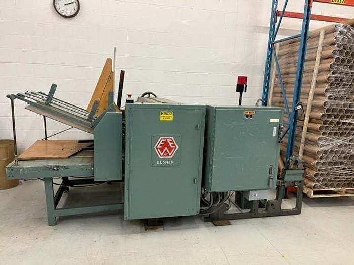 Used 36" ELSNER TYPE 36XZ AUTOMATIC REWINDER Pending JE 9/16/2025