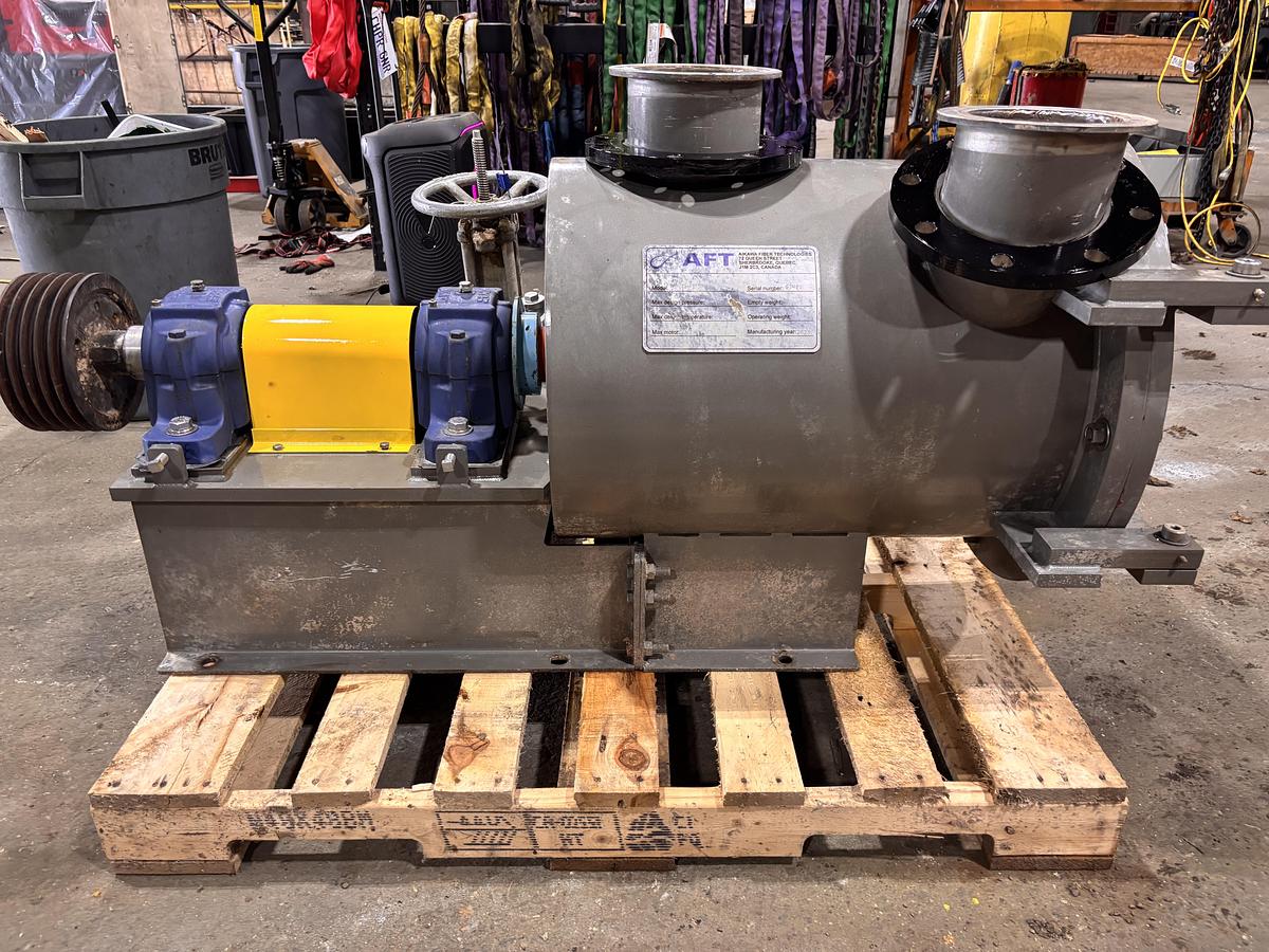 Used AFT AIKAWA FIBER TECHNOLOGIES MODEL CH-3 PRESSURE SCREEN MANUFACTURED 2023