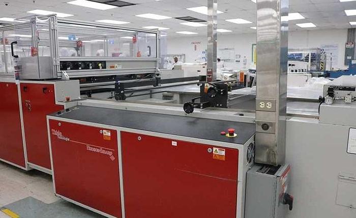 Used HUDSON SHARPE M1400-TS PLASTIC BAG MAKING MACHINE MANUFACTURED 2014