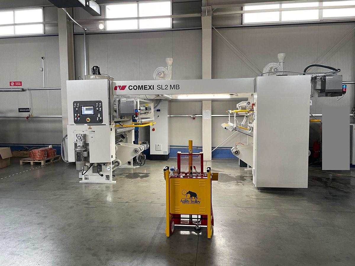 Used 52.4"/1330mm COMEXI SL2 MB THERMAL LAMINATOR MFG 2021