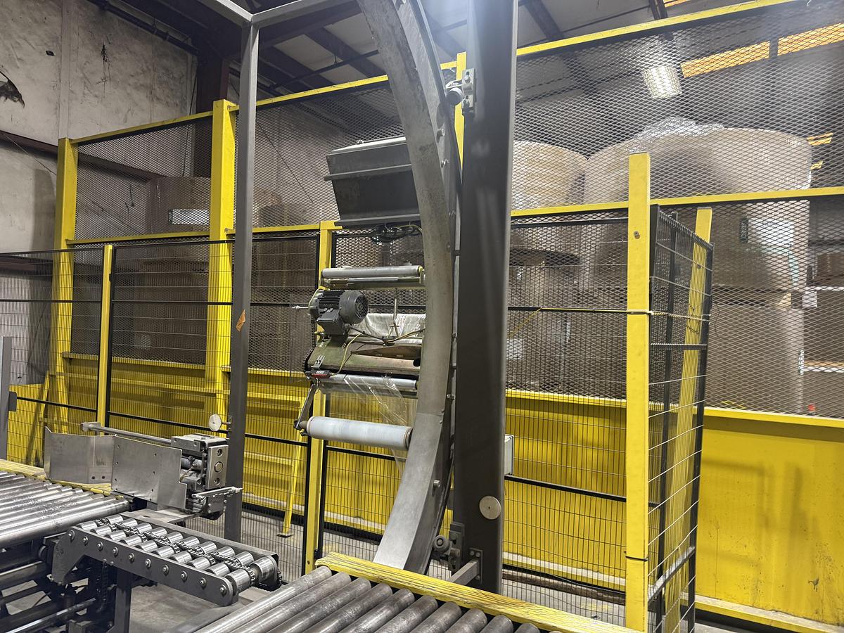 Used ORION FAOR90 / FA ORBITAL RING WRAPPER WITH STRAPPER COMPLETE SYSTEM