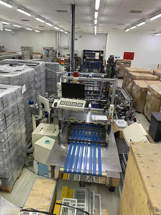 Used TOTANI BH60DLLLS POUCH MACHINE MACHINE WITH MODEL ST34 SPOUT INSERTER