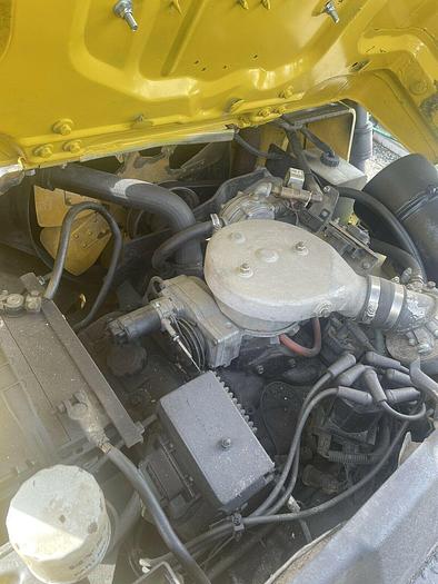 Used 8,000 POUND CAPACITY HYSTER MODEL H80XL PNEUMATIC TIRE TRIPLE STAGE FORKLIFT WITH SIDESHIFT