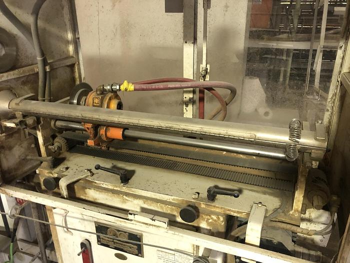 Used PCMC ELECTRONIC CORE WINDER EMC-14 WITH RONCO UNWIND FOR TISSUE TOWEL CORES