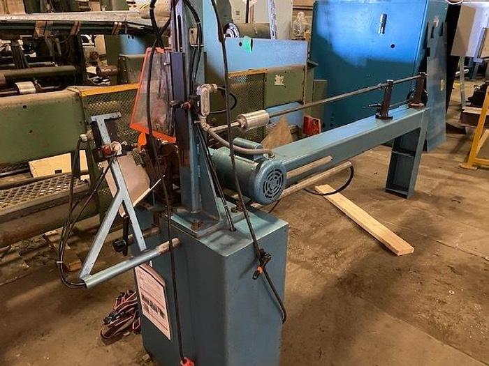 Used 90" CORETECH CM10 CORE CUTTER SEMI-AUTOMATIC OPERATION- PENDING JA