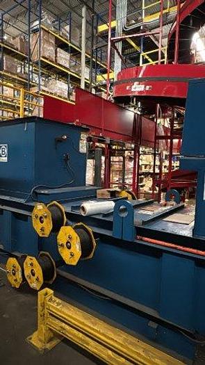 Used 30 HP BALEMASTER MODEL 4830G-8 (EO-840) HORIZONTAL AUTO TIE BALER 60" x 40" FEED OPENING MANUFACTURED 2017