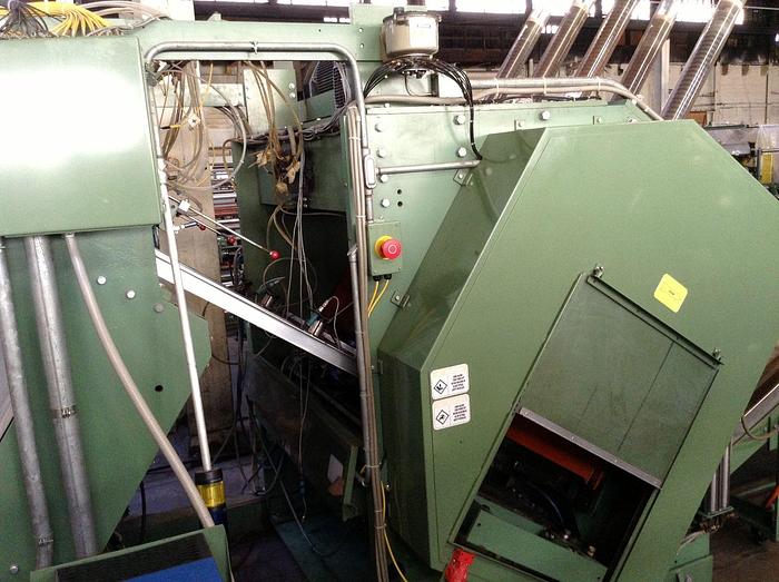 Used PEERLESS BLANK FED PLATE & TRAY FORMING LINE FOR FOOD TRAYS AND OTHER