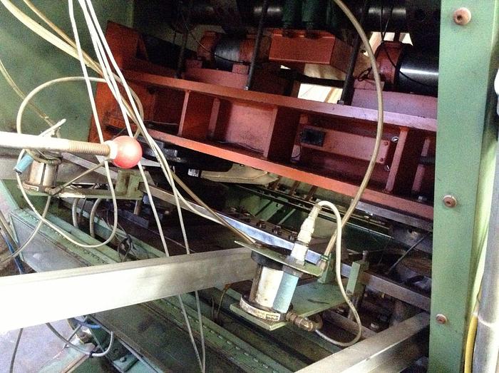 Used PEERLESS BLANK FED PLATE & TRAY FORMING LINE FOR FOOD TRAYS AND OTHER
