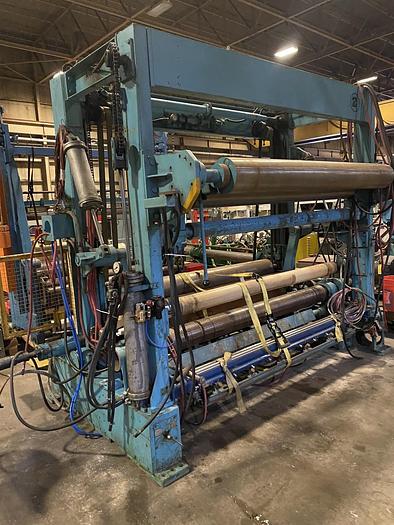 Used 77" WIDE JAGENBERG TWO DRUM WINDER 50" REWIND DIAMETER - PENDING SALE