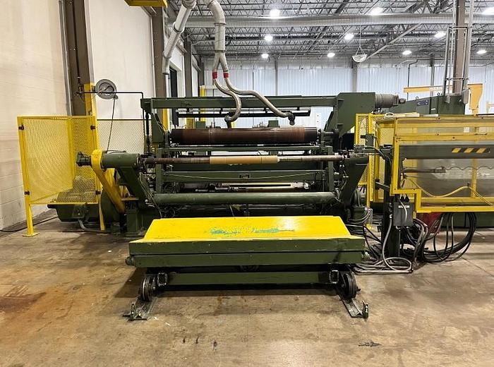Used 83" ARROW MODEL 2000 CENTER SURFACE WITH CENTER ASSIST: 70" REWIND DIAMETER