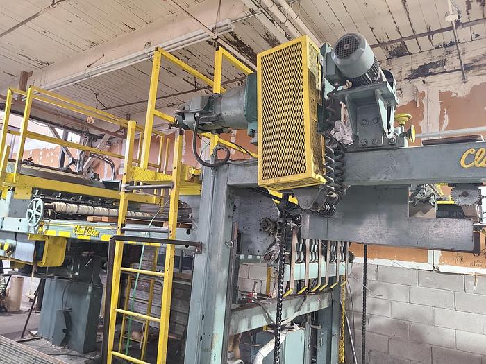 Used 52" CLARK AIKEN SINGLE ROTARY SHEETER