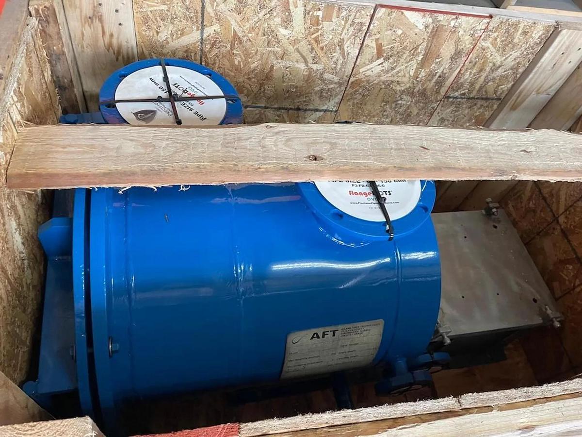 Used AFT AIKAWA FIBER TECHNOLOGIES MODEL CH-3 PRESSURE SCREEN BODY ONLY 